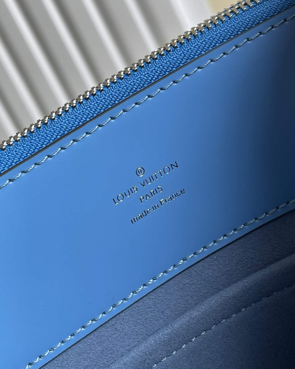 1:1 Replica Louis Vuitton LV Grenelle Tote PM Epi Blue Luxury Bag For Women -  10.6in/27cm