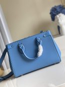 1:1 Replica Louis Vuitton LV Grenelle Tote PM Epi Blue Luxury Bag For Women -  10.6in/27cm