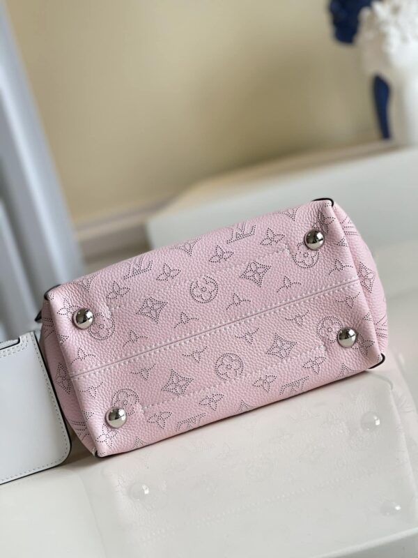 1:1 Replica Louis Vuitton LV Hina PM Bucket Bag Gradient Pink Luxury Bag For Women M57858 - 9in/23cm