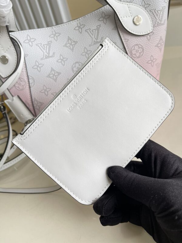 1:1 Replica Louis Vuitton LV Hina PM Bucket Bag Gradient Pink Luxury Bag For Women M57858 - 9in/23cm