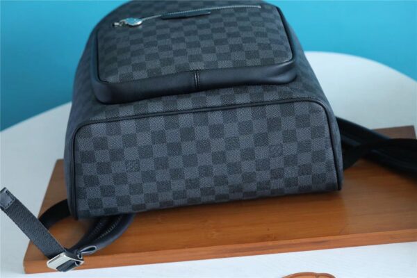 1:1 Replica Louis Vuitton LV Josh Backpack Damier Graphite Canvas Unique Bag For Men N40365 - 40cm