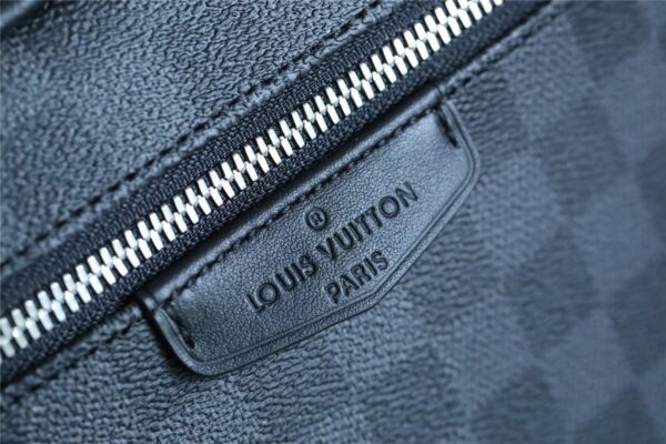 1:1 Replica Louis Vuitton LV Josh Backpack Damier Graphite Canvas Unique Bag For Men N40365 - 40cm