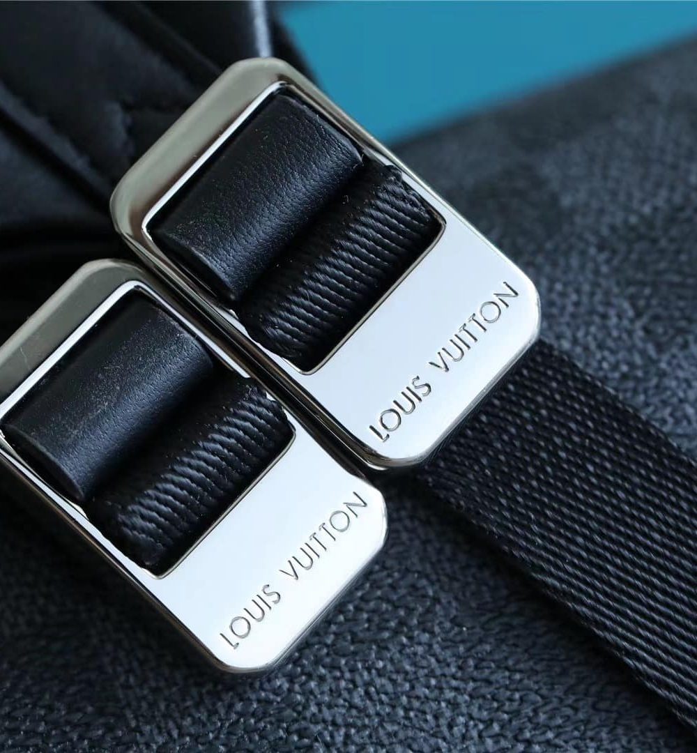 1:1 Replica Louis Vuitton LV Josh Backpack Damier Graphite Canvas Unique Bag For Men N40365 - 40cm