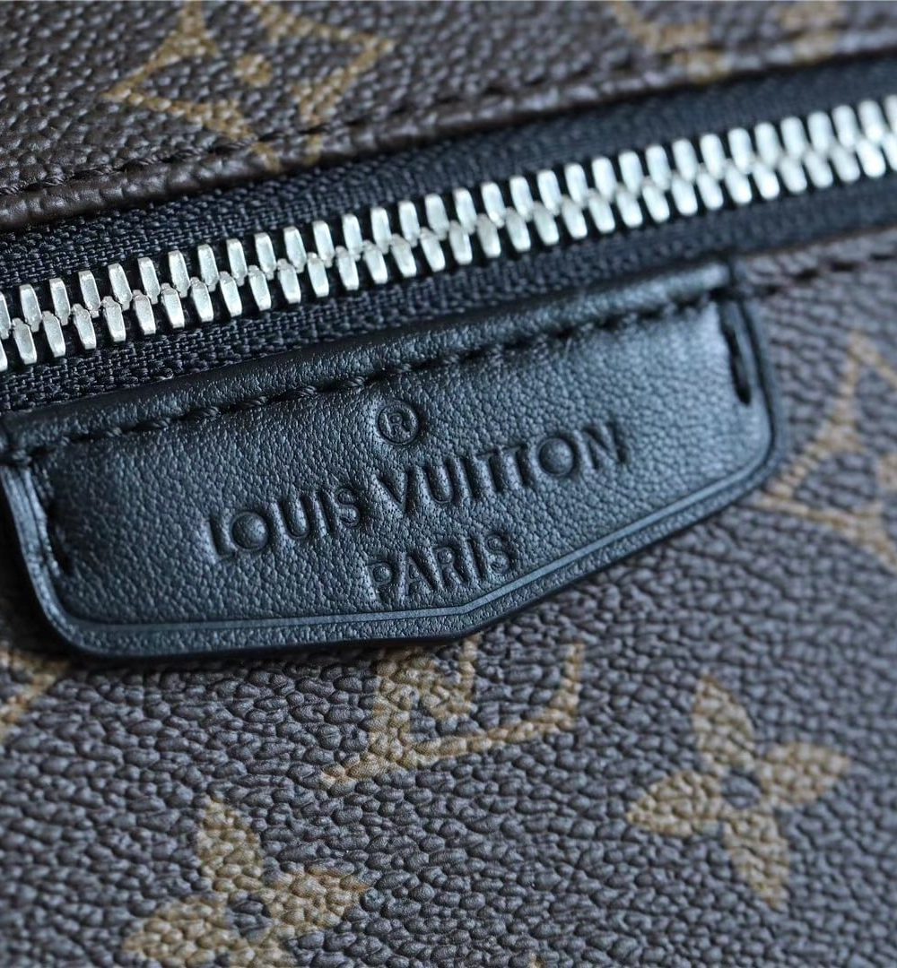 1:1 Replica Louis Vuitton LV Josh Backpack Monogram Macassar Unique Bag For Men M45349 - 15.7in/40cm