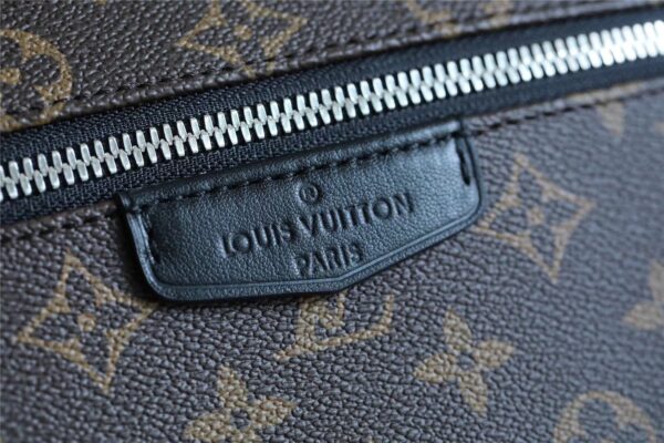 1:1 Replica Louis Vuitton LV Josh Backpack Monogram Macassar Unique Bag For Men M45349 - 15.7in/40cm
