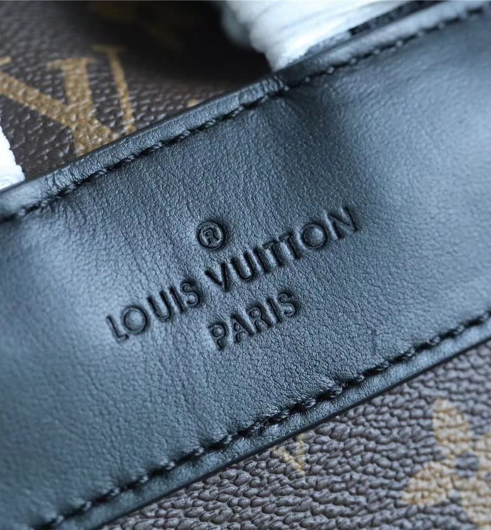 1:1 Replica Louis Vuitton LV Josh Backpack Monogram Macassar Unique Bag For Men M45349 - 15.7in/40cm