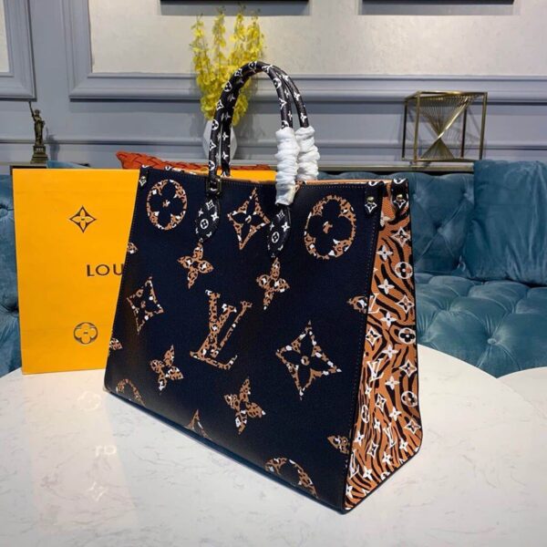 1:1 Replica Louis Vuitton LV Jungle Monogram Giant OnTheGo Tote Bag Luxury Bag For Women - 41cm