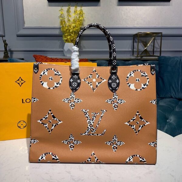 1:1 Replica Louis Vuitton LV Jungle Monogram Giant OnTheGo Tote Bag Luxury Bag For Women - 41cm