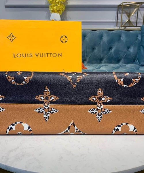 1:1 Replica Louis Vuitton LV Jungle Monogram Giant OnTheGo Tote Bag Luxury Bag For Women - 41cm