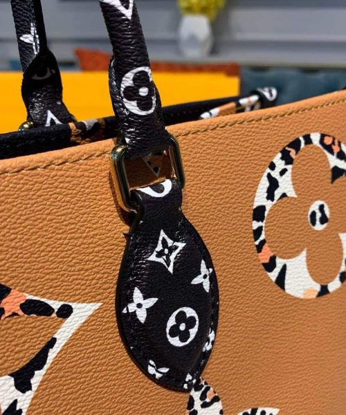 1:1 Replica Louis Vuitton LV Jungle Monogram Giant OnTheGo Tote Bag Luxury Bag For Women - 41cm