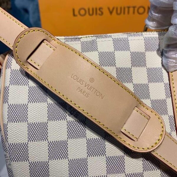 1:1 Replica Louis Vuitton LV Keepall Bandouliere 45 Damier Azur Canvas Luxury Bag For Women N41430 - 17.7in/45cm