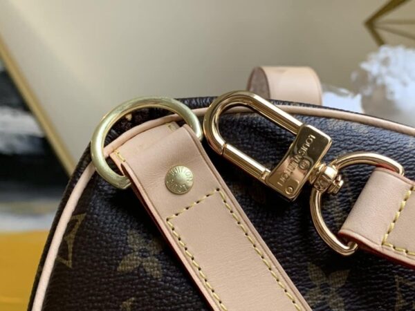 1:1 Replica Louis Vuitton LV Keepall Bandouliere 45 Monogram Canvas Luxury Bag For Women M41418 - 17.7in/45cm