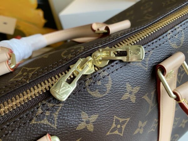 1:1 Replica Louis Vuitton LV Keepall Bandouliere 45 Monogram Canvas Luxury Bag For Women M41418 - 17.7in/45cm