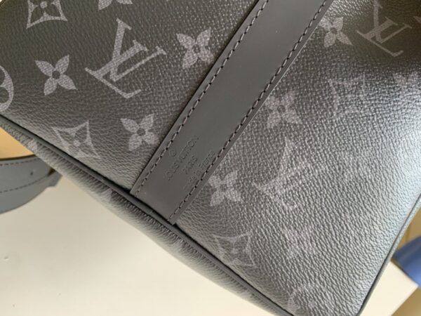 1:1 Replica Louis Vuitton LV Keepall Bandouliere 45 Monogram Eclipse Canvas Unique Bag For Men M40569 - 17.7in/45cm