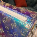 1:1 Replica Louis Vuitton LV Keepall Bandouliere 50 Monogram PVC Iridescent Prism By Virgil Abloh Unique Bag For Men M53271 - 19.7in/50cm