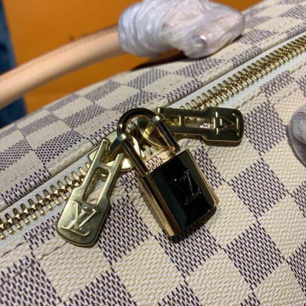 1:1 Replica Louis Vuitton LV Keepall Bandouliere 55 Damier Azur Canvas Luxury Bag For Women N41429 - 21.7in/55cm