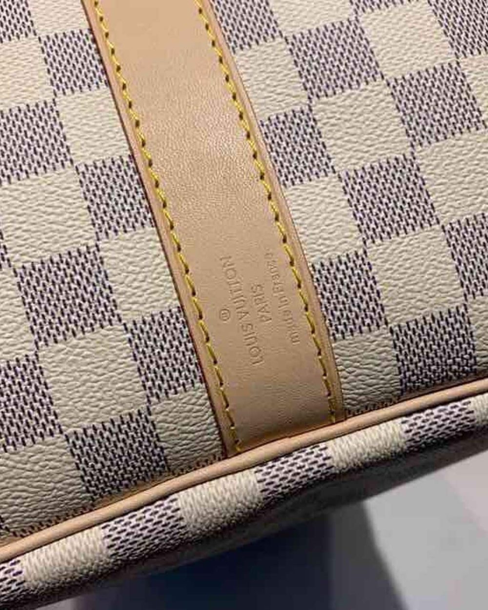 1:1 Replica Louis Vuitton LV Keepall Bandouliere 55 Damier Azur Canvas Luxury Bag For Women N41429 - 21.7in/55cm