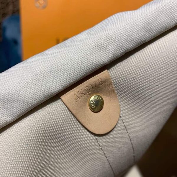 1:1 Replica Louis Vuitton LV Keepall Bandouliere 55 Damier Azur Canvas Luxury Bag For Women N41429 - 21.7in/55cm