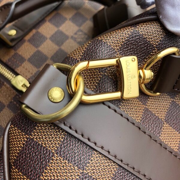 1:1 Replica Louis Vuitton LV Keepall Bandoulière 45 Damier Ebene Canvas Luxury bag For Women N41428 - 45cm