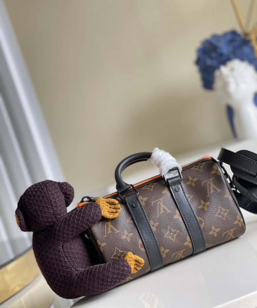 1:1 Replica Louis Vuitton LV Keepall XS Monogram Canvas By Virgil Abloh Unique Bag For Men M80118 - 8.3in/21cm