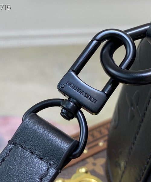 1:1 Replica Louis Vuitton LV Keepall XS Monogram Seal Black Luxury Bag For Women M57960 - 8.3in/21cm