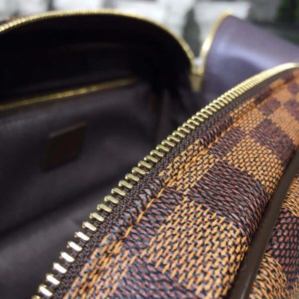 1:1 Replica Louis Vuitton LV King Size Toiletry Damier Ebene Canvas Luxury Bag For Women N47527 - 11in/28cm