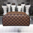 1:1 Replica Louis Vuitton LV King Size Toiletry Damier Ebene Canvas Luxury Bag For Women N47527 - 11in/28cm