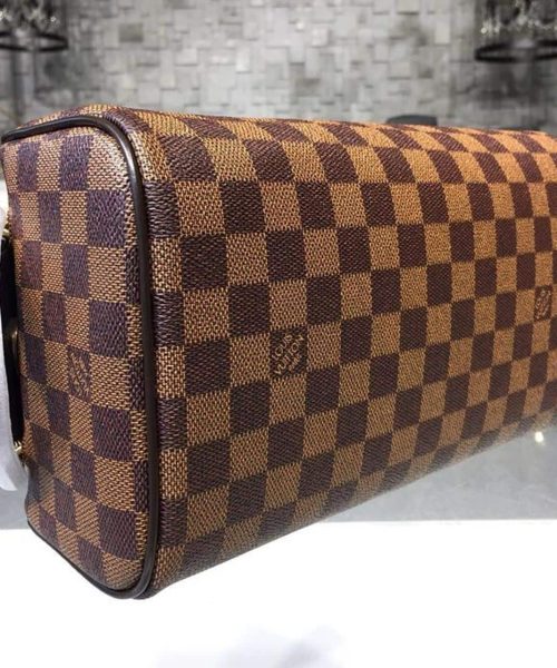 1:1 Replica Louis Vuitton LV King Size Toiletry Damier Ebene Canvas Luxury Bag For Women N47527 - 11in/28cm