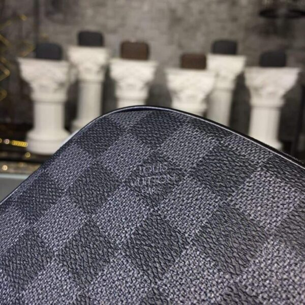 1:1 Replica Louis Vuitton LV King Size Toiletry Damier Graphite Canvas Luxury Bag For Women - 11in/28cm