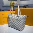 1:1 Replica Louis Vuitton LV Lena MM Damier Azur Canvas Luxury Bag For Women N44040 - 13in/33cm