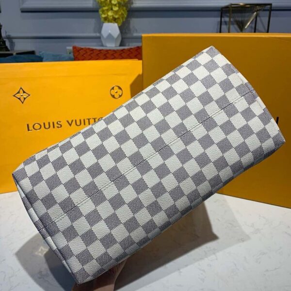1:1 Replica Louis Vuitton LV Lena MM Damier Azur Canvas Luxury Bag For Women N44040 - 13in/33cm