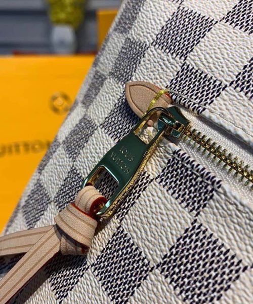 1:1 Replica Louis Vuitton LV Lena MM Damier Azur Canvas Luxury Bag For Women N44040 - 13in/33cm