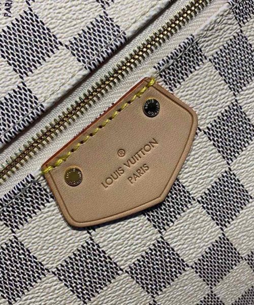 1:1 Replica Louis Vuitton LV Lena MM Damier Azur Canvas Luxury Bag For Women N44040 - 13in/33cm