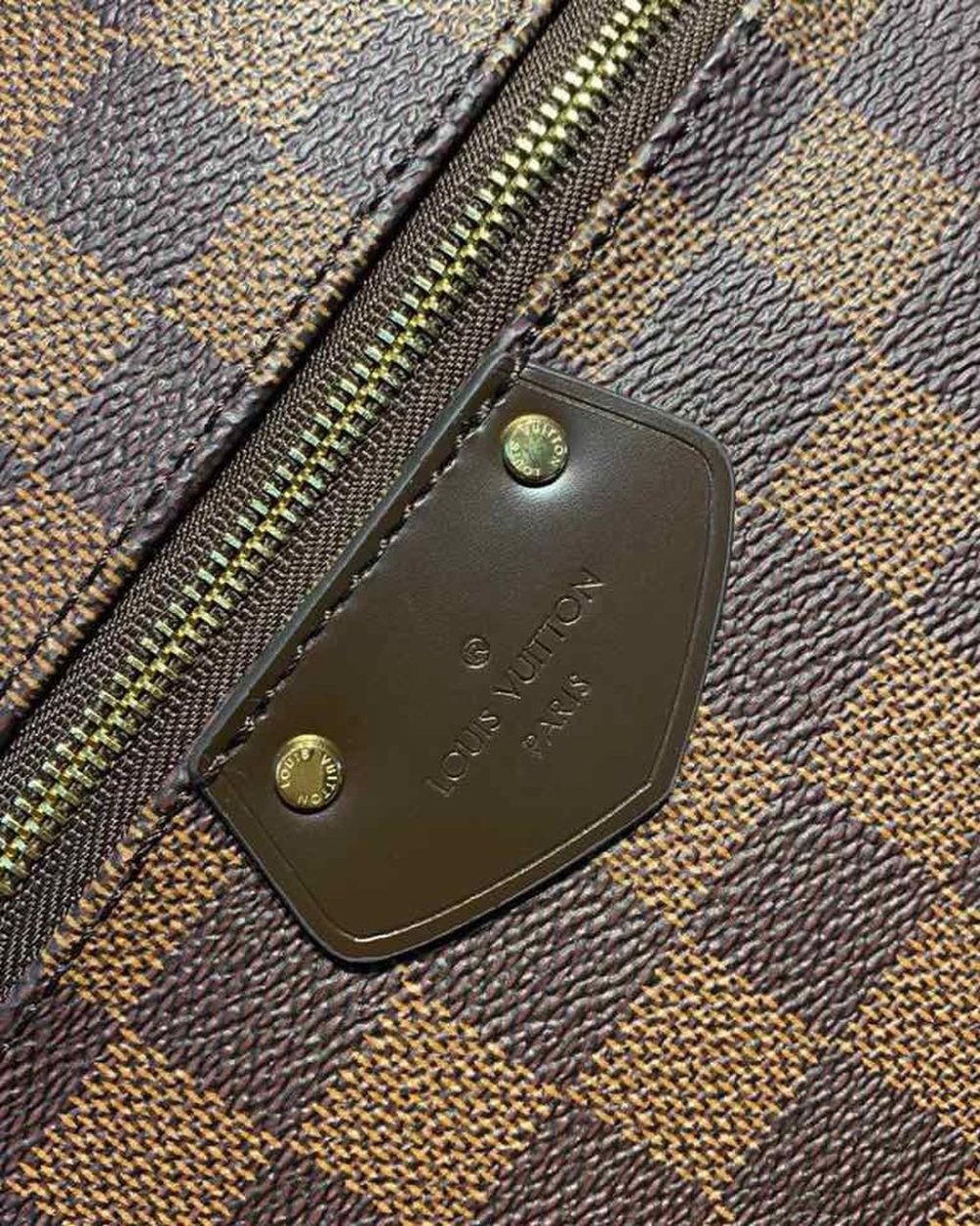 1:1 Replica Louis Vuitton LV Lena MM Damier Ebene Canvas Luxury Bag For Women N41013 - 13in/33cm