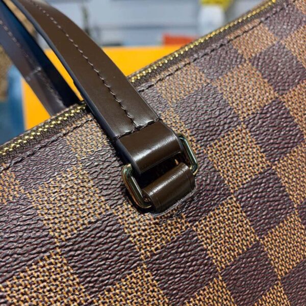 1:1 Replica Louis Vuitton LV Lena MM Damier Ebene Canvas Luxury Bag For Women N41013 - 13in/33cm