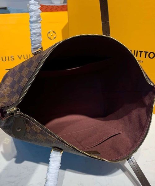 1:1 Replica Louis Vuitton LV Lena MM Damier Ebene Canvas Luxury Bag For Women N41013 - 13in/33cm