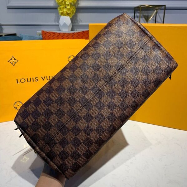 1:1 Replica Louis Vuitton LV Lena MM Damier Ebene Canvas Luxury Bag For Women N41013 - 13in/33cm