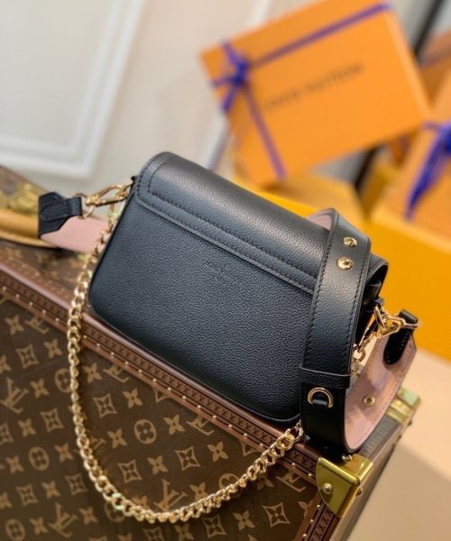 1:1 Replica Louis Vuitton LV Lockme Tender Black Luxury Bag For Women M58557 - 7.5in/19cm