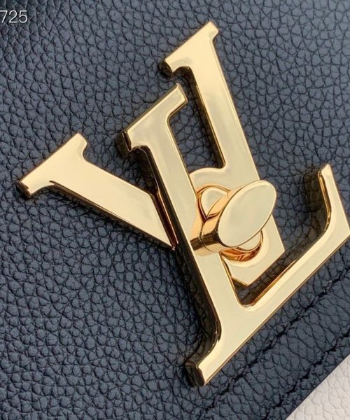 1:1 Replica Louis Vuitton LV Lockme Tender Black Luxury Bag For Women M58557 - 7.5in/19cm
