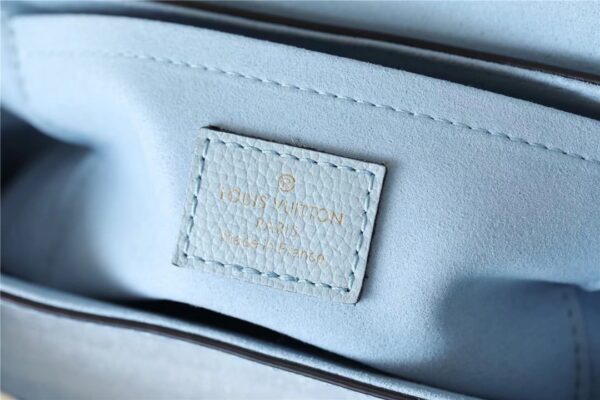 1:1 Replica Louis Vuitton LV Lockme Tender Light Blue Luxury Bag For Women -  7.5in/19cm