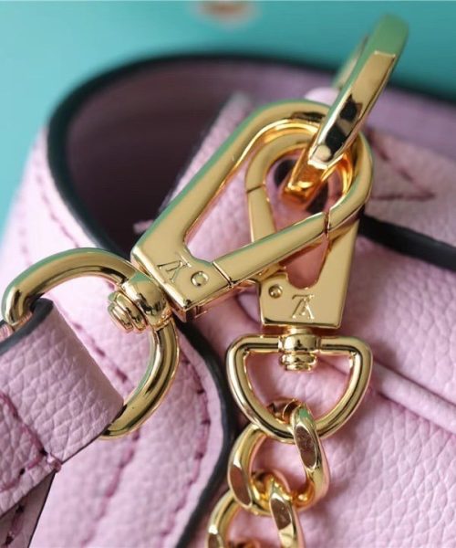 1:1 Replica Louis Vuitton LV Lockme Tender Pink Luxury Bag For Women -  7.5in/19cm