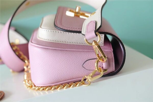 1:1 Replica Louis Vuitton LV Lockme Tender Pink Luxury Bag For Women -  7.5in/19cm