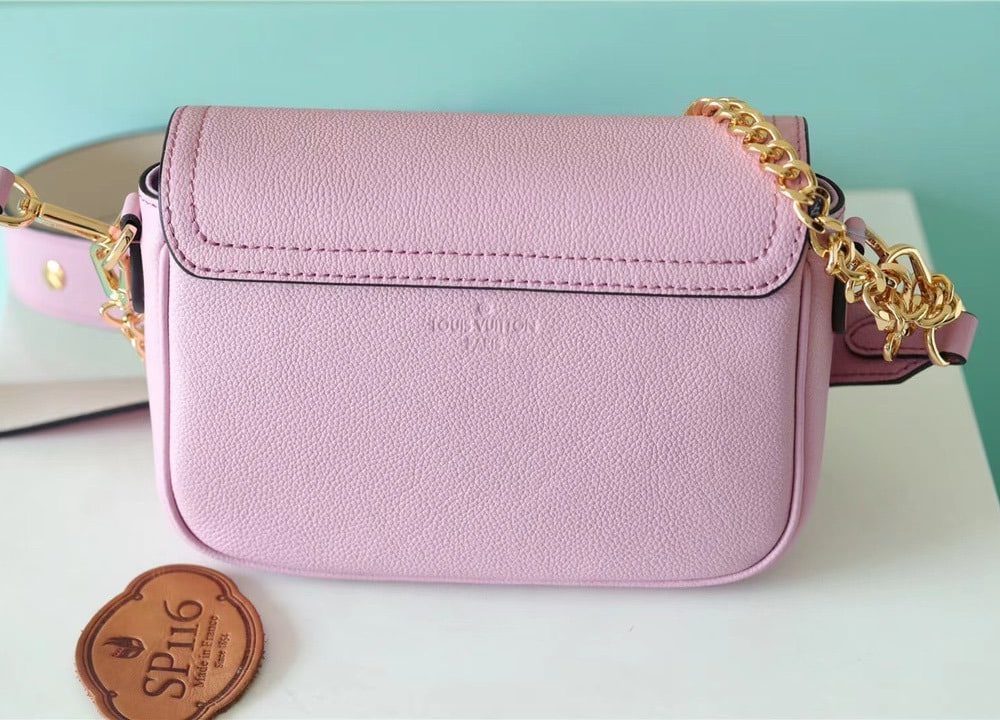 1:1 Replica Louis Vuitton LV Lockme Tender Pink Luxury Bag For Women -  7.5in/19cm