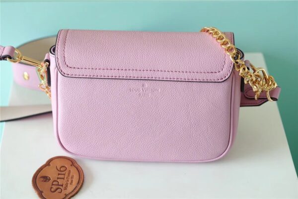 1:1 Replica Louis Vuitton LV Lockme Tender Pink Luxury Bag For Women -  7.5in/19cm