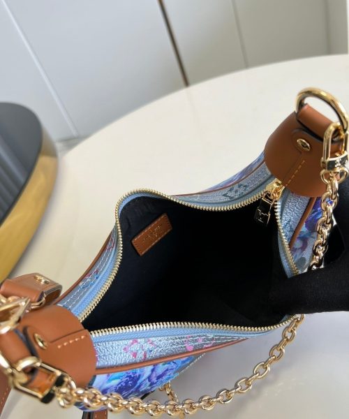 1:1 Replica Louis Vuitton LV Loop Half-Moon Baguette Bag Multicolor Luxury Bag For Women - 9.1in/23cm