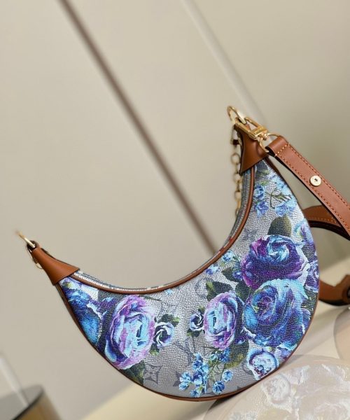 1:1 Replica Louis Vuitton LV Loop Half-Moon Baguette Bag Multicolor Luxury Bag For Women - 9.1in/23cm