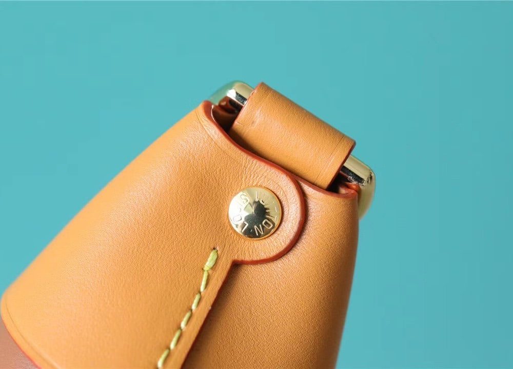 1:1 Replica Louis Vuitton LV Loop Marel Monogram Jacquard Yellow Luxury Bag For Women - 15in/38cm