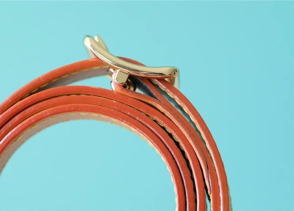 1:1 Replica Louis Vuitton LV Loop Marel Monogram Jacquard Yellow Luxury Bag For Women - 15in/38cm