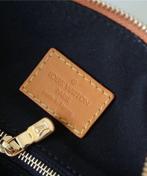 1:1 Replica Louis Vuitton LV Loop Marel Monogram Jacquard Yellow Luxury Bag For Women - 15in/38cm