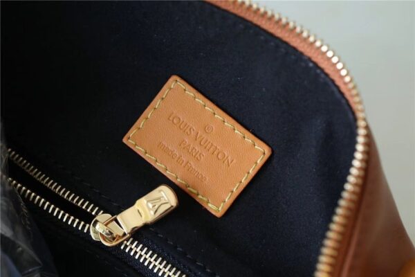 1:1 Replica Louis Vuitton LV Loop Marel Monogram Jacquard Yellow Luxury Bag For Women - 15in/38cm